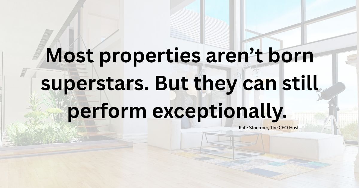quote set in front of a modern home interior